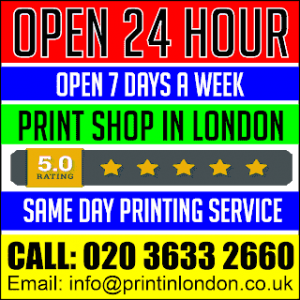 Same Day Printing London