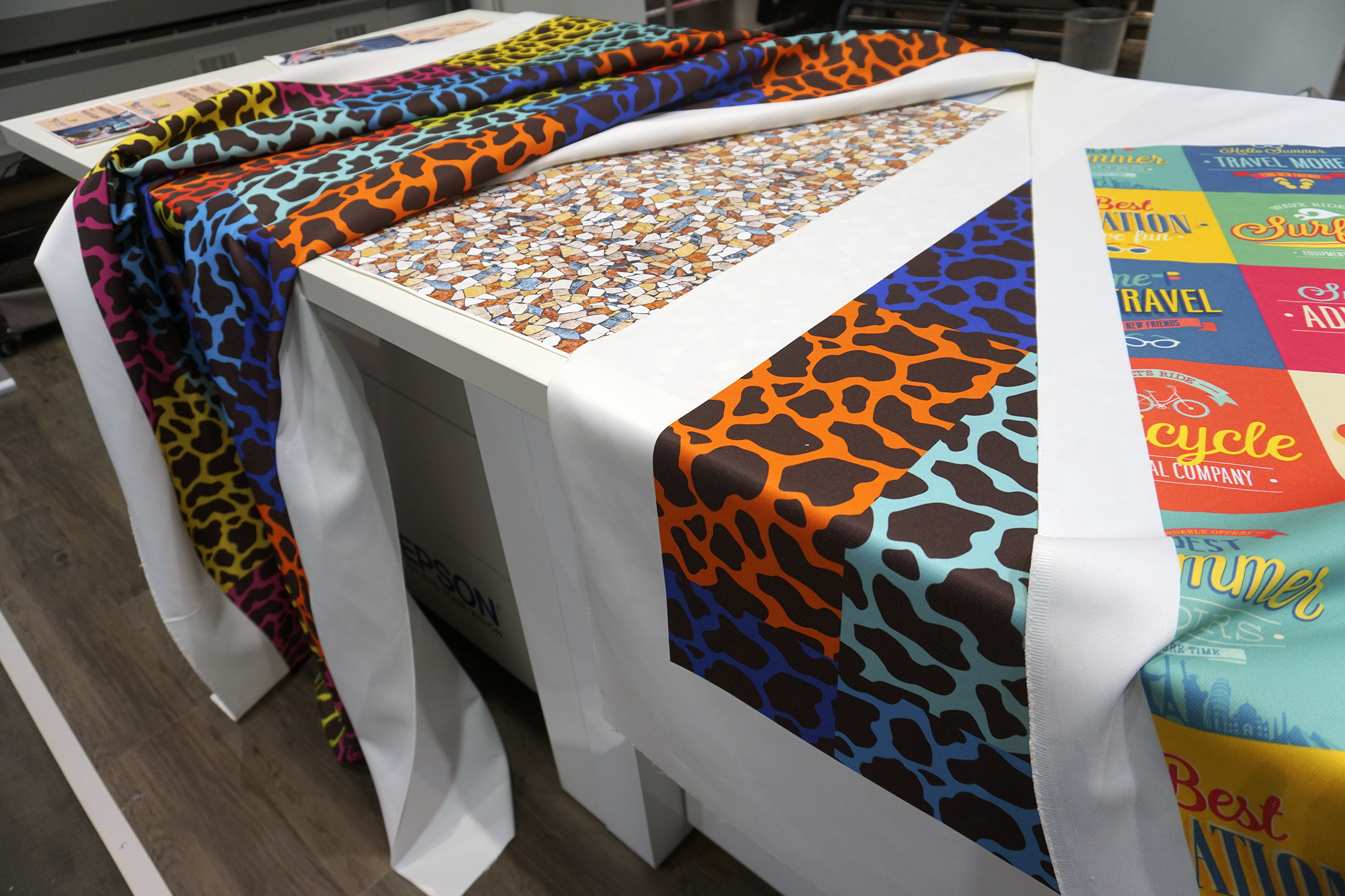 Same Day Fabric Printing London with delivery